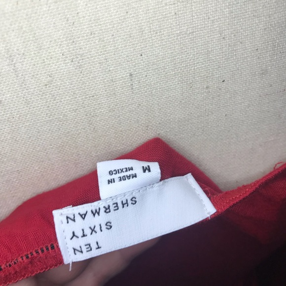 Gorgeous ruby red long sleeve top!! BNWT - Picture 5 of 5